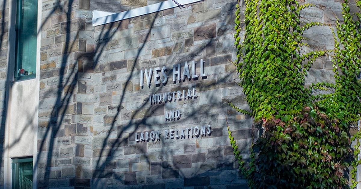 ILR Staff, Faculty Honored The ILR School Cornell University